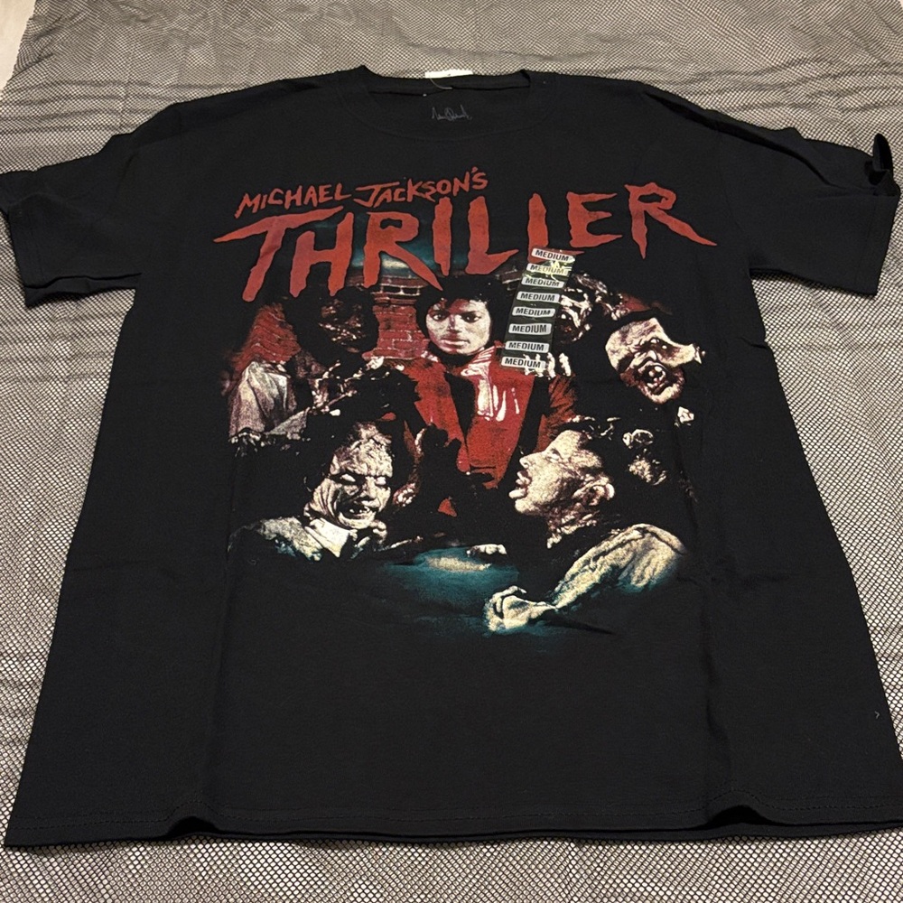 Michael Jackson's Thriller Black T-Shirt